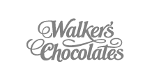 Walker's Chocolates Logo Black and White